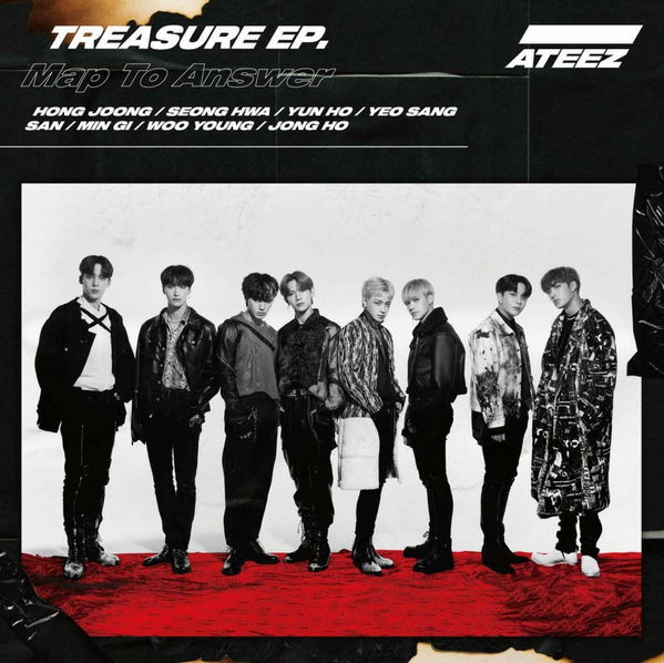 Ateez: Treasure Ep. Map To Answer (Limited Edition, Japan import)-4549767084824