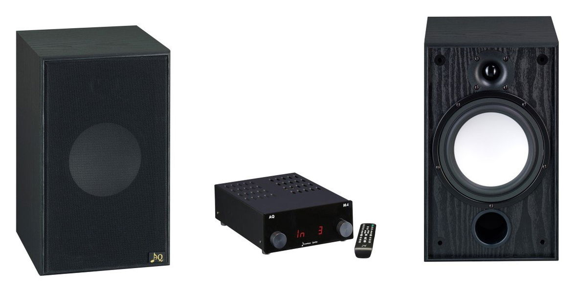 Audio set AQ Tango 93 černá 2 ks + AQ M4D-8595122701024