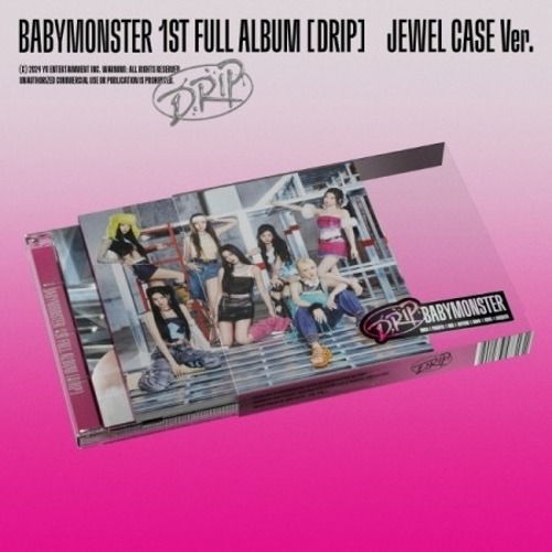 BabyMonster: DRIP (Jewel Case Version)-8800276473131