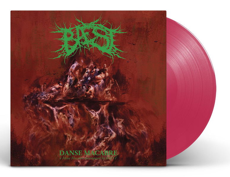 Baest: Danse Macabre (Limited Coloured Transparent Magenta Vinyl Edition Re-Issue 2023)-196588090417