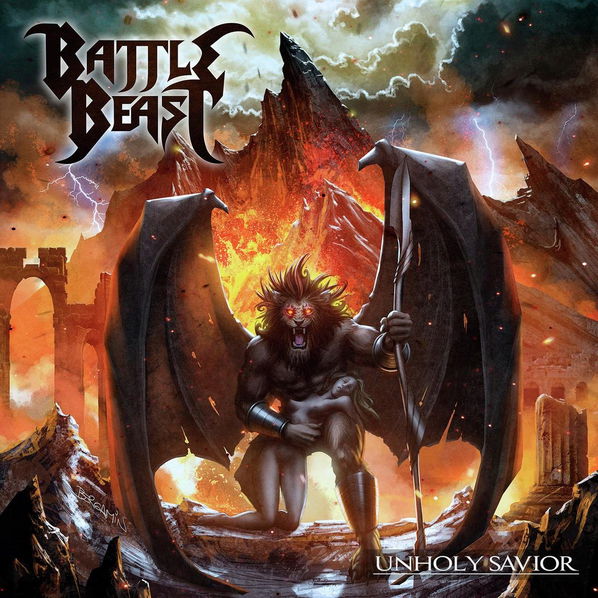 Battle Beast: Unholy Savior (Coloured Transparent Yellow Vinyl)-727361340773