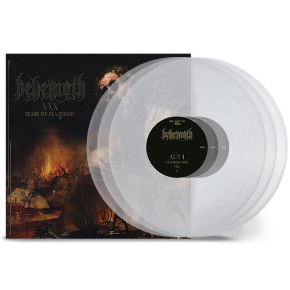 Behemoth: XXX Years Ov Blasphemy (Clear Vinyl)-4065629717018