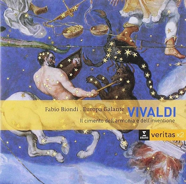 Biondi Fabio, Europa Galante: Vivaldi: Il Cimento Dell'Armonia E Dell'Invenzione-5099960250322