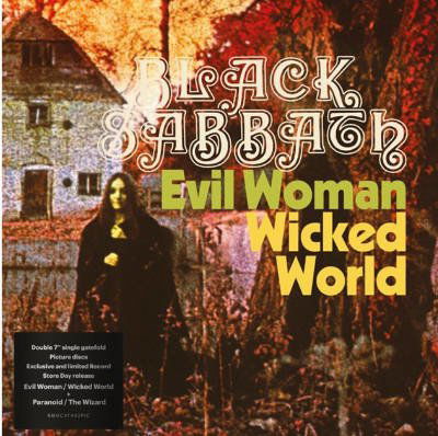 Black Sabbath: Evil Woman, Don't Play Your Games With Me / Wicked World / Paranoid / The Wizard (RSD2020)-4050538564501