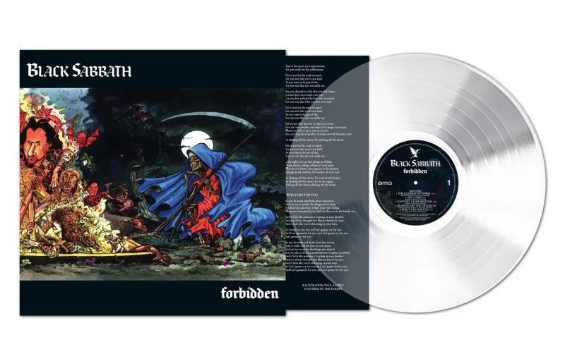 Black Sabbath: Forbidden (Ultra Clear Vinyl, Tony Iommi Remix 2024)-4099964117967