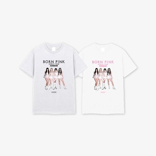 Blackpink: Backstage: Grey T-Shirt Type 2-9808492008651