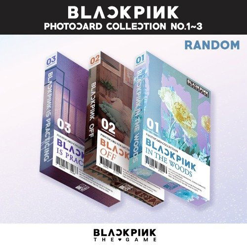 Blackpink: The Game Photocard Collection No. 1-3 (With YG Shop benefit)-