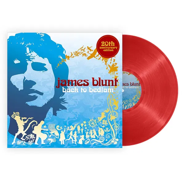 Blunt James: Back To Bedlam (Anniversary Limited Coloured Red Vinyl)-5021732378132