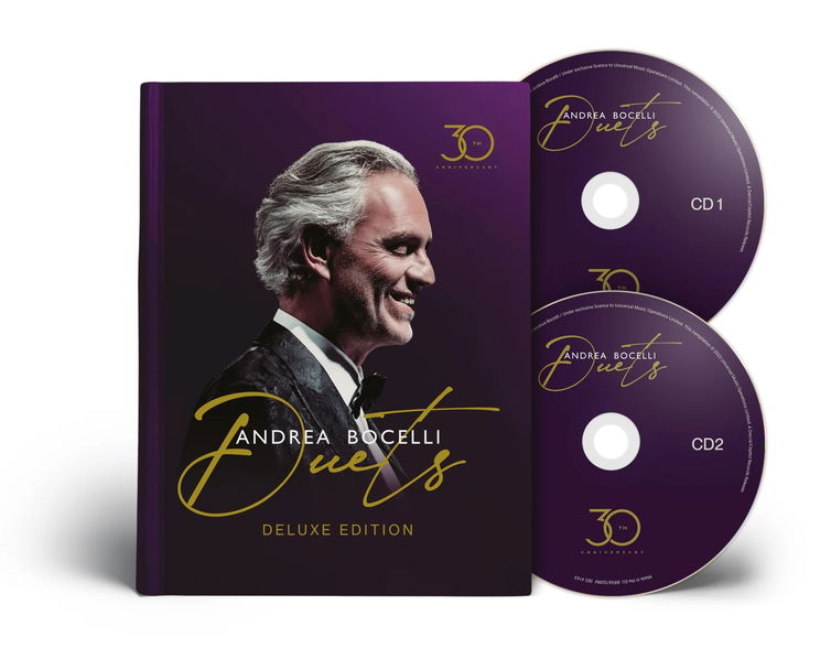 Bocelli Andrea: Duets (30th Anniversary, Limited, Book)-602465656046