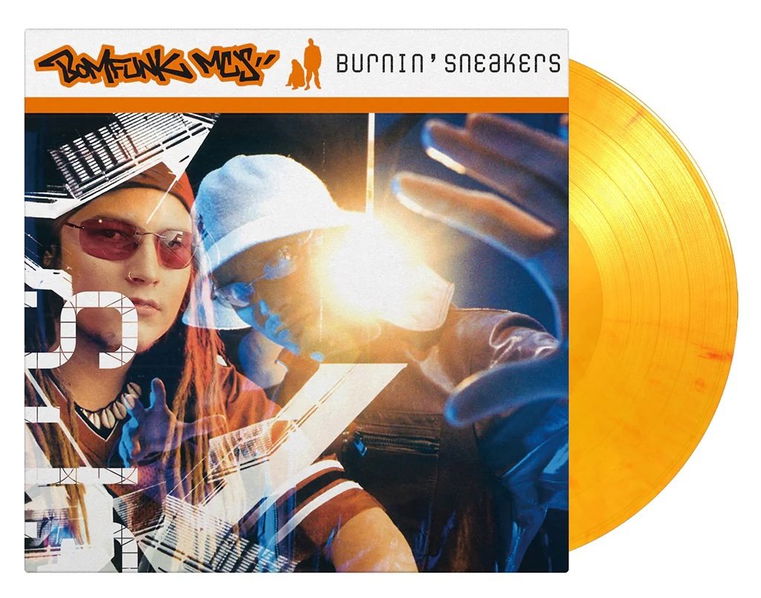 Bomfunk MC's: Burnin' Sneakers (Coloured Flaming Vinyl)-8719262030206