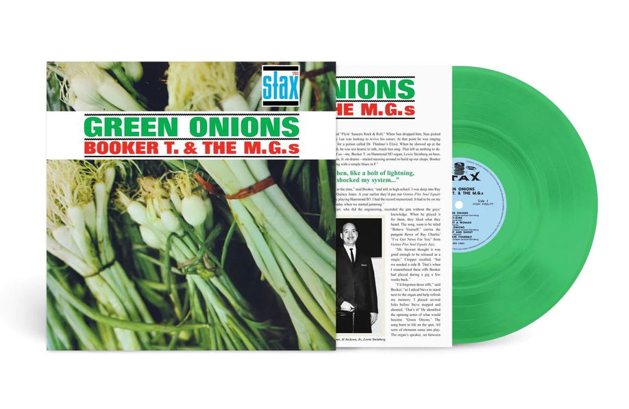 Booker T & Mg's: Green Onions Deluxe (60th Anniversary Coloured Green Vinyl Edition)-603497837571