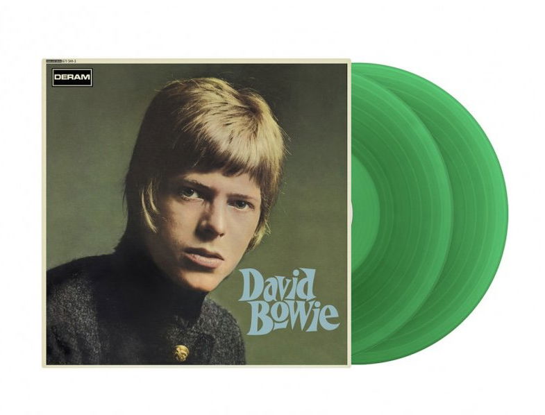 Bowie David: David Bowie (Deluxe Coloured Green Vinyl, Re-Issue 2024)-602465547375