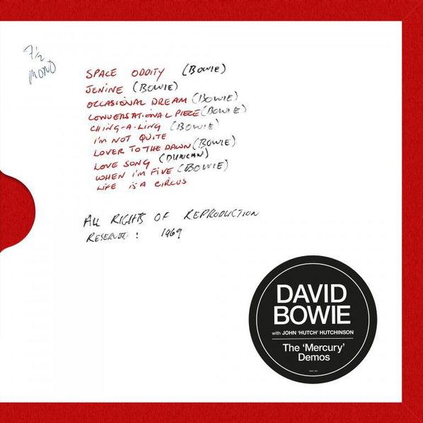 Bowie David: The Mercury Demos (Black Vinyl Album Box)-190295519155