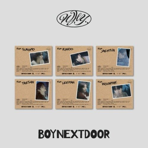 BOYNEXTDOOR: Why.. (Letter Version, With Weverse benefit)-