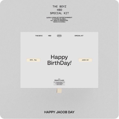 BOYZ: HBD Jacob Special KIT-