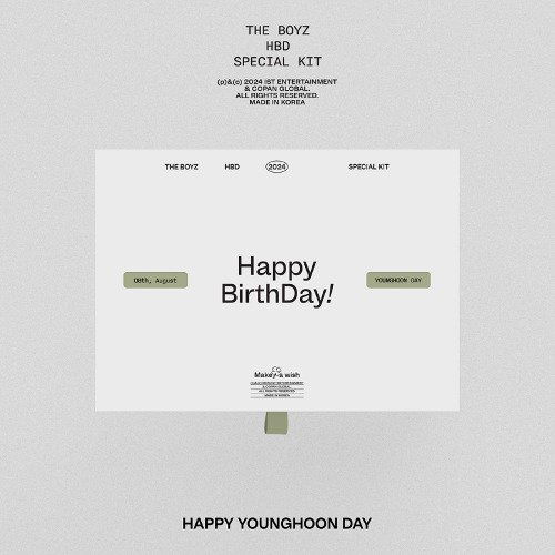 BOYZ: HBD Younghoon Special KIT-