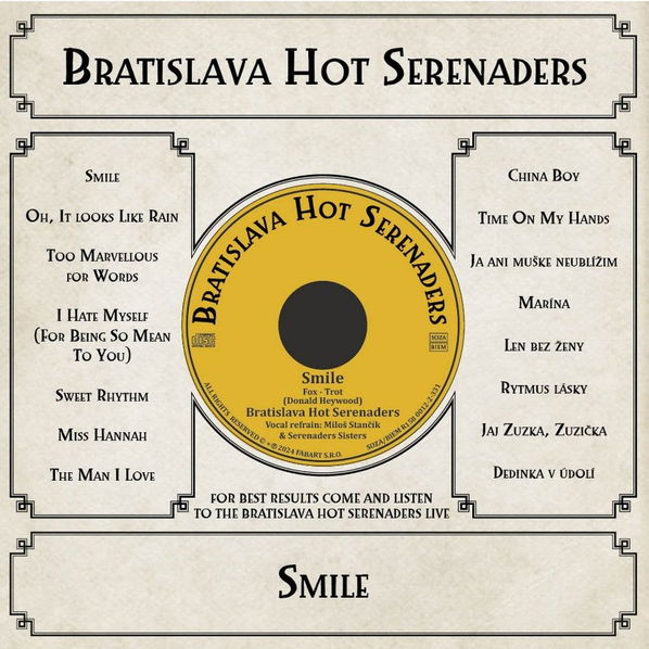 Bratislava Hot Serenaders: Smile-8588004027114