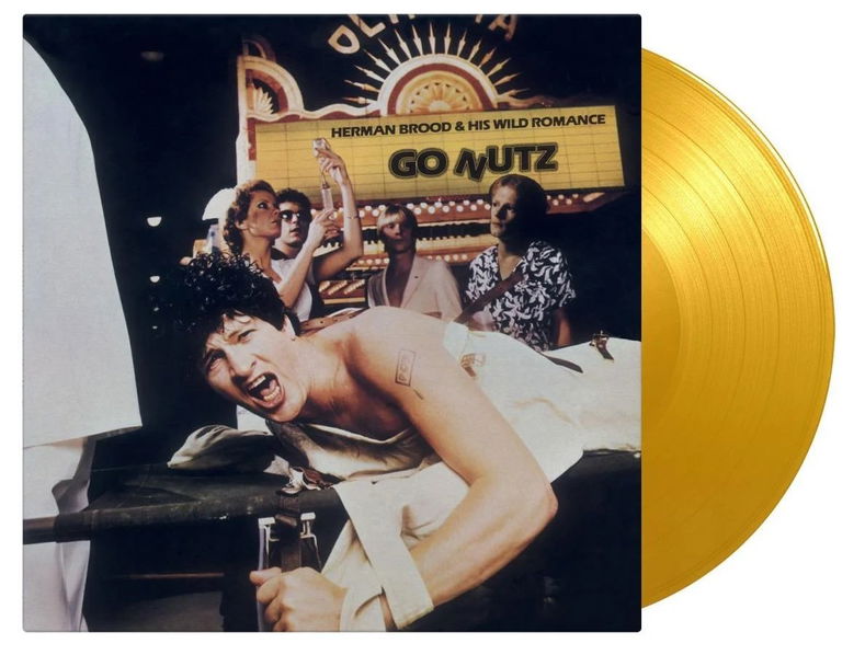 Brood Herman & His Wild Romance: Go Nutz (Coloured Yellow Vinyl)-8719262022607