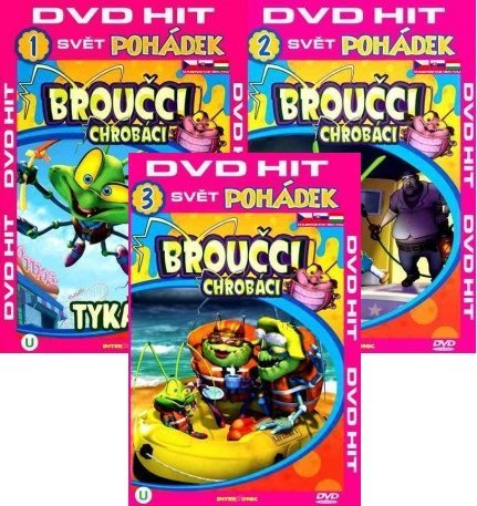 Broučci 1-3 - kolekce-