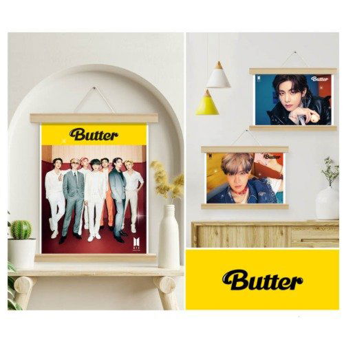 BTS: Butter Hanging DIY Cubic Painting (20x30)-8809817616761