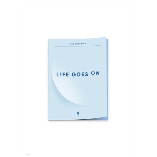 BTS: Piano Sheet Music (Life Goes On)-8809833537576