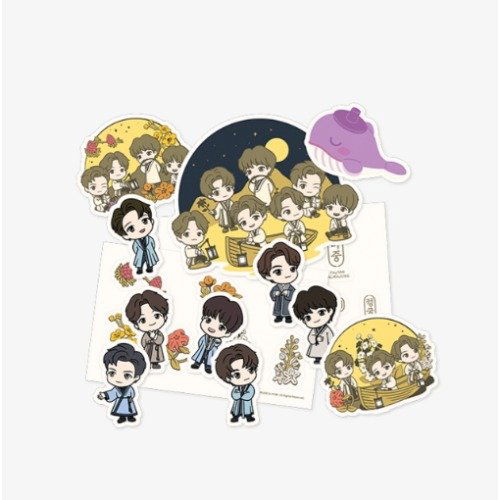 BTS (TinyTAN): Dalmajung: Sticker SET-8809863116857