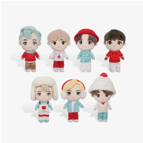 BTS: TinyTAN: Holiday: Plush Doll-8809833532052