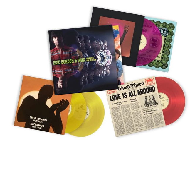 Burdon Eric & War: The Complete Vinyl Collection (Violet, Yellow & Red Vinyl)-603497842957