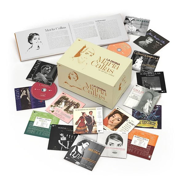 Callas Maria: La Divina - Maria Callas In All Her Roles - Centenary Deluxe Edition-5054197473951