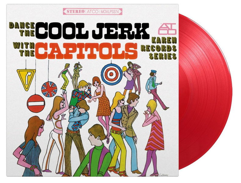 Capitols: Dance The Cool Jerk (Coloured Red Vinyl)-8719262028524