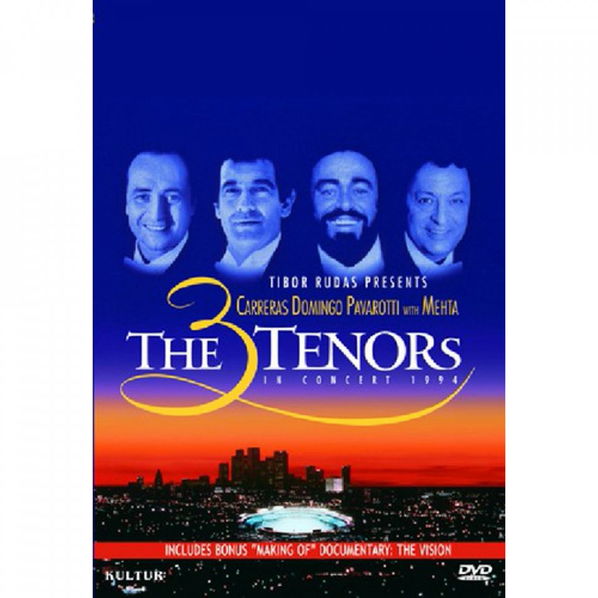 Carreras, Domingo, Pavarotti with Mehta: The 3 Tenors In Concert 1994-745099620127