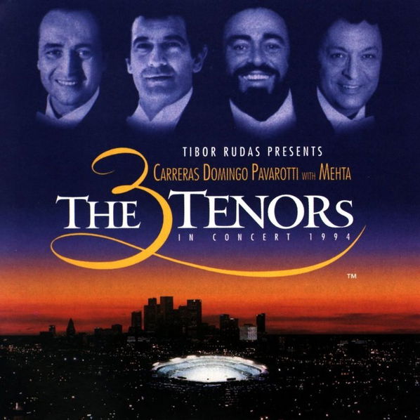 Carreras: Three Tenors: In Concert 1994 With Zubin Mehta-190295871871