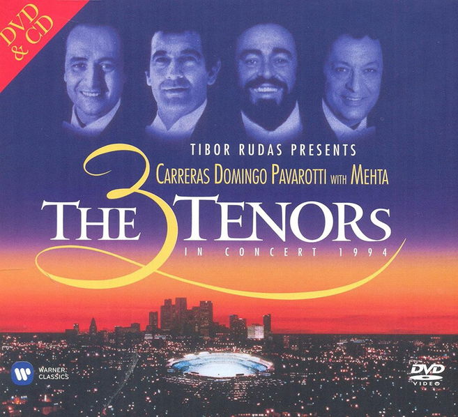 Carreras: Three Tenors: In Concert 1994 With Zubin Mehta-825646337378