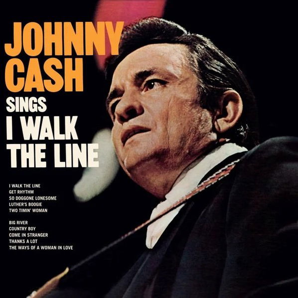 Cash Johnny: I Walk the Line (Limited Coloured Orange Re-Issue Vinyl Edition)-8436559469517