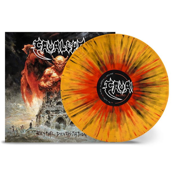 Cavalera: Bestial Devastation (Coloured Orange, Red & Black Splatter Vinyl)-4065629681456