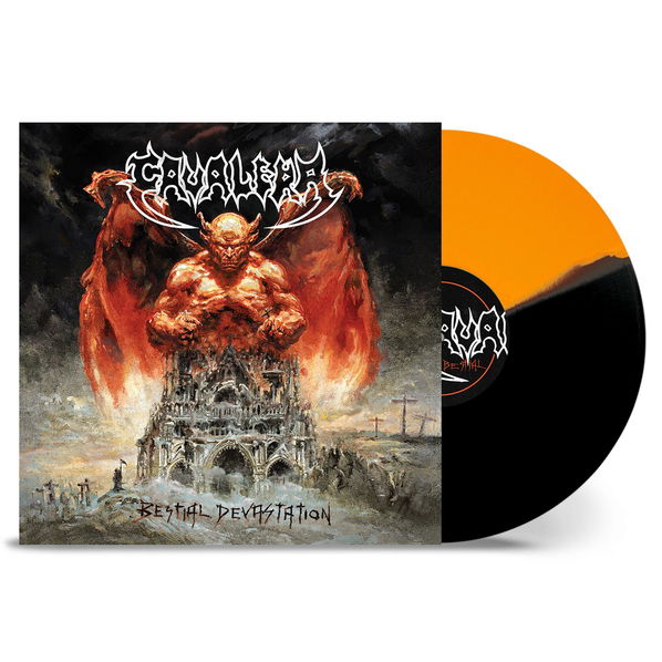 Cavalera: Bestial Devastation (Limited Coloured Orange & Black Vinyl)-4065629681487