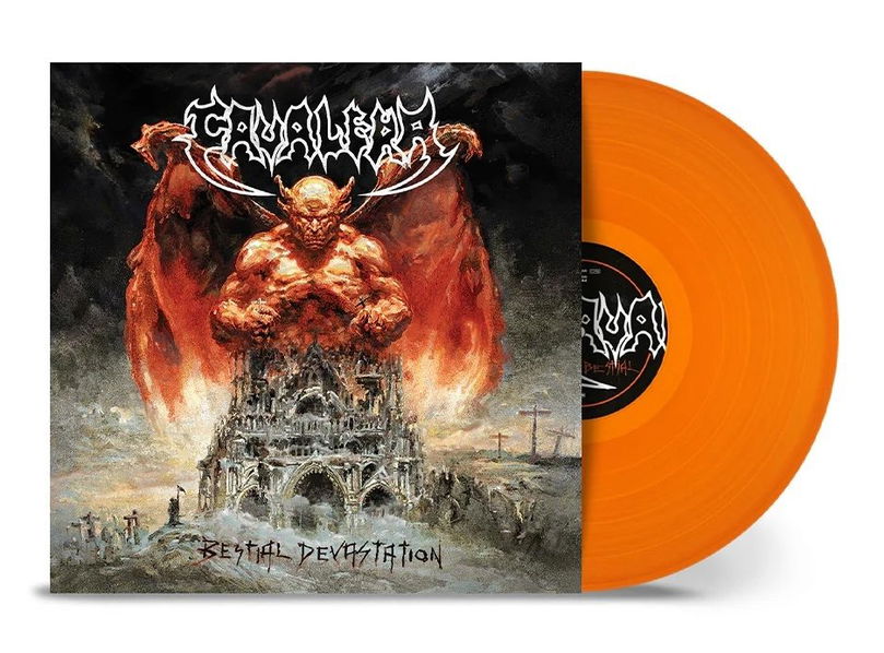 Cavalera: Bestial Devastation (Coloured Orange Vinyl)-4065629681449