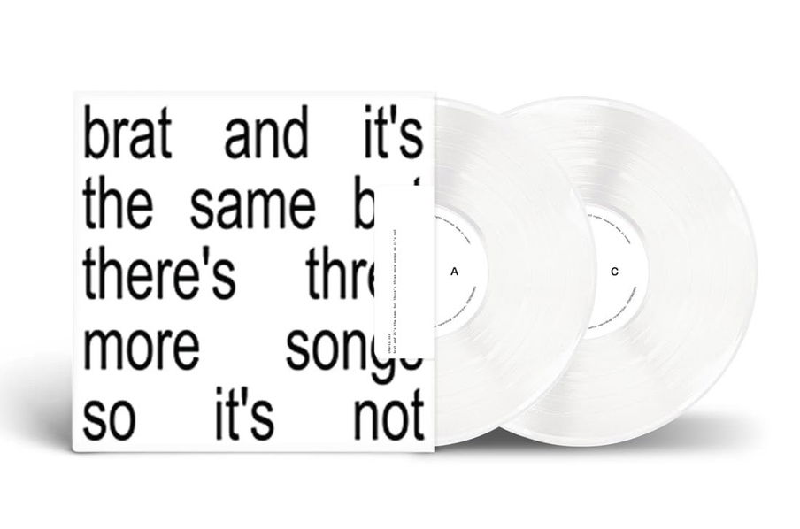 Charli XCX: Brat And It's The Same But There's Three More Songs So It's Not (Coloured White Vinyl)-75678603983