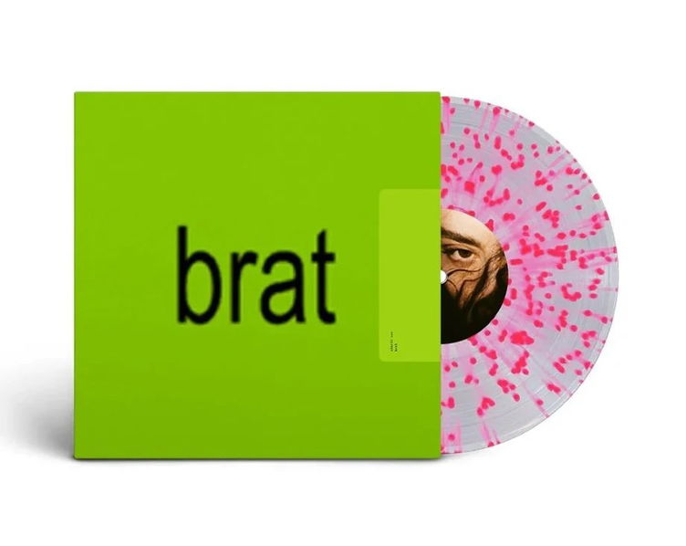 Charli XCX: Brat (Limited Coloured Clear Pink Vinyl)-75678609244