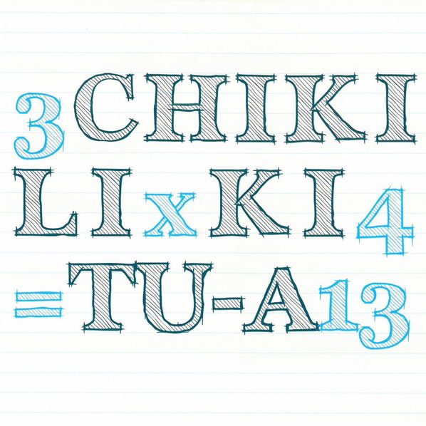 Chiki Liki Tu-a: 3 x 4 = 13-8594155992874