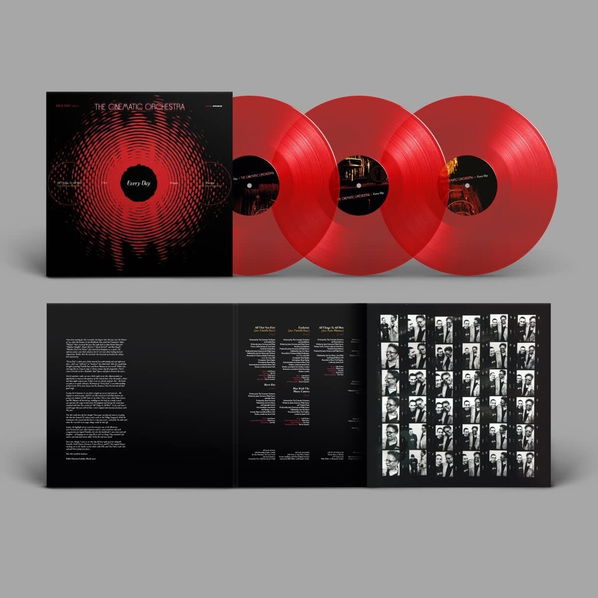 Cinematic Orchestra: Every Day (Translucent Red Vinyl)-5054429169829