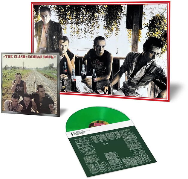 Clash: Combat Rock (Coloured Green Vinyl, Re-Issue)-194399689516