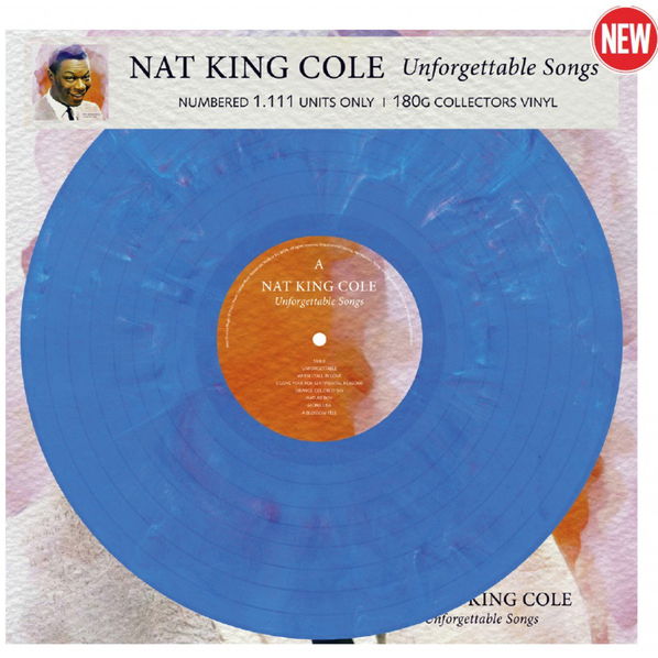 Cole Nat King: Unforgettable Songs (Coloured Blue Vinyl)-4260494436952