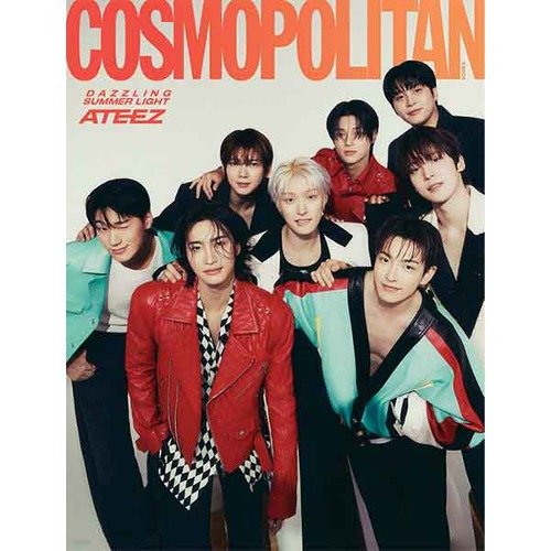 Cosmopolitan: ATEEZ Cover July 2024: A Type-