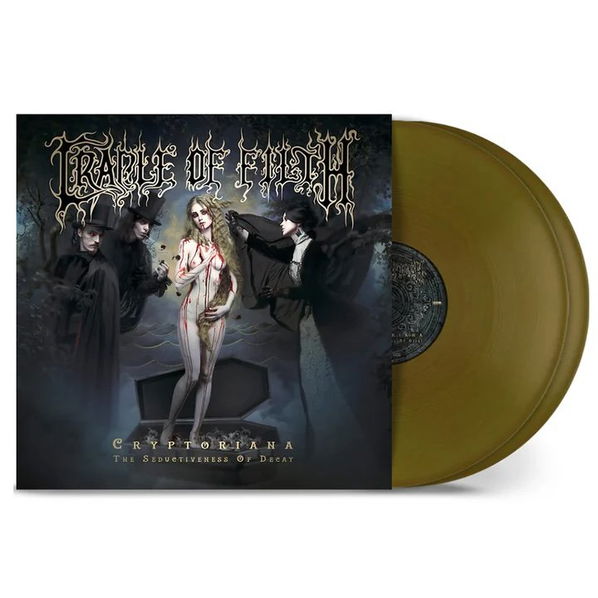 Cradle Of Filth: Cryptoriana: Seductivness Of Decay (Coloured Gold Vinyl, Re-Issue)-727361380571