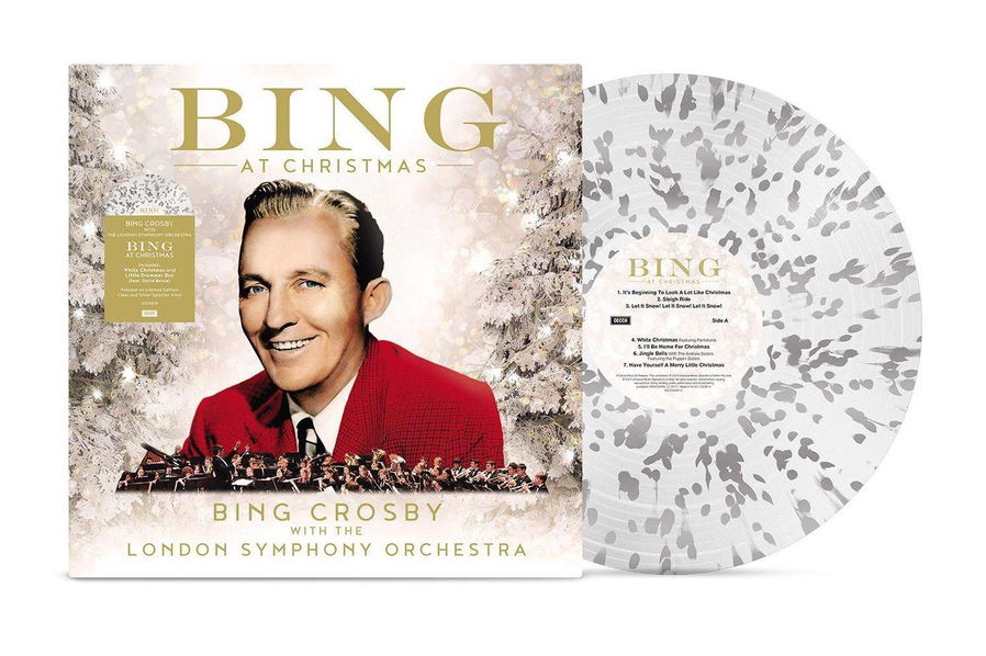 Crosby Bing: Bing At Christmas (Anniversary Coloured Splatter Vinyl Edition)-602455598141