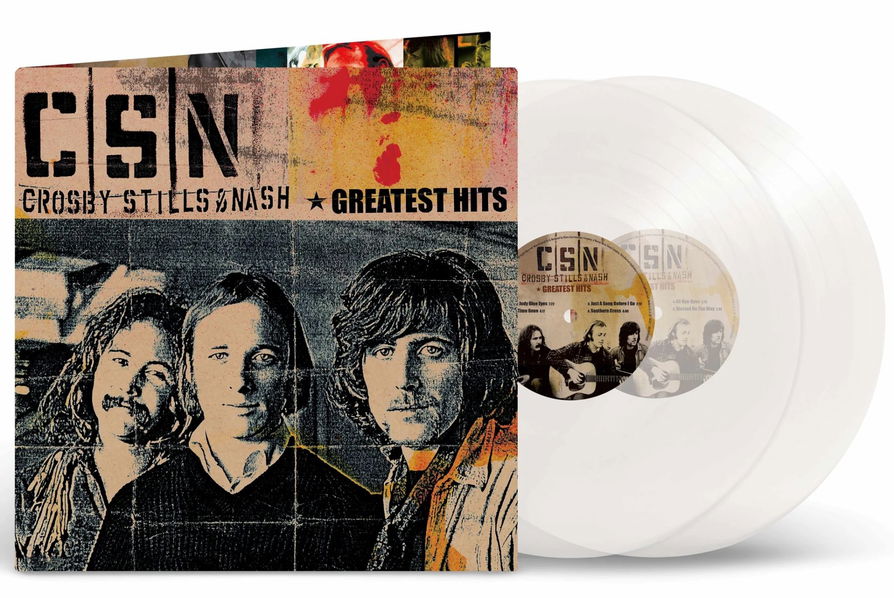 Crosby Stills & Nash: Greatest Hits (Clear Vinyl)-81227819507