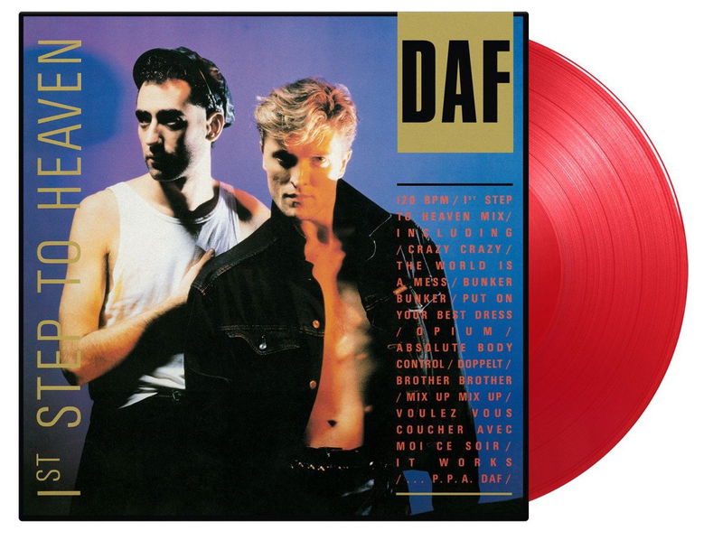 Daf: 1st Step To Heaven (Coloured Translucent Red Vinyl)-8719262023963