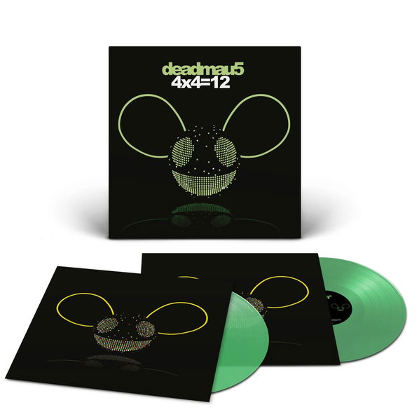 Deadmau5: 4x4=12 (Coloured Green Vinyl, Re-Issue 2023)-602458436297