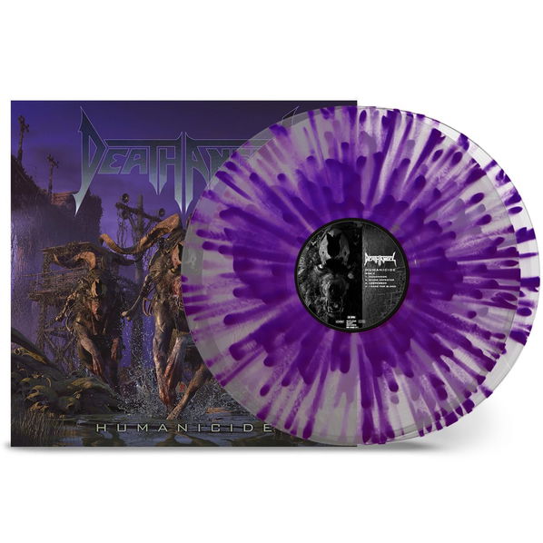 Death Angel: Humanicide (Coloured Clear & Purple Splatter Vinyl)-727361464530